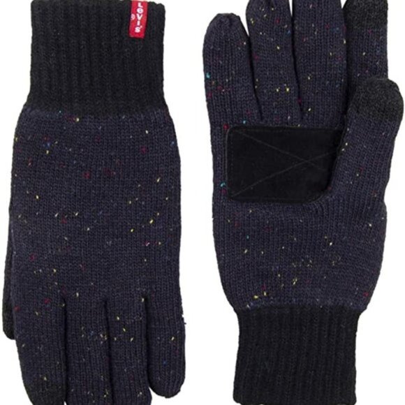 Levi's Mens Touchscreen Knit Glove - Picture 1 of 3